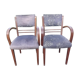 Paire de fauteuils bridge des années 30