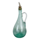 Farinelli Biot bubbled glass oil bottle