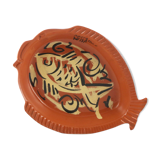 CUT Fish MARC PIANO - PATRICK BOCCA ROSSA Ceramics VALLAURIS thiry/picault