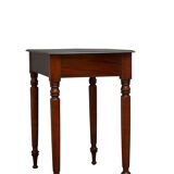 Victorian Mahogany Dressing Table Side Table
