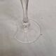St Louis crystal champagne flutes, Gérard model