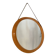 Miroir rond danois, en plastique, années 70 