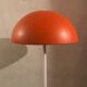 Vintage 70s orange and white lamp