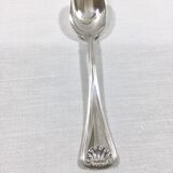 12 silver shell teaspoons