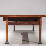 Mid-Century Modern Jacaranda Itamaraty Desk by Sergio Rodrigues for Oca, Brazil, 1960s