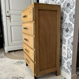 Soan wooden chest of drawers, 50s-60s Scandinavian style