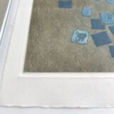 Arthur luiz piza, sans titre, c 1990. gravure à la gouge signée au crayon