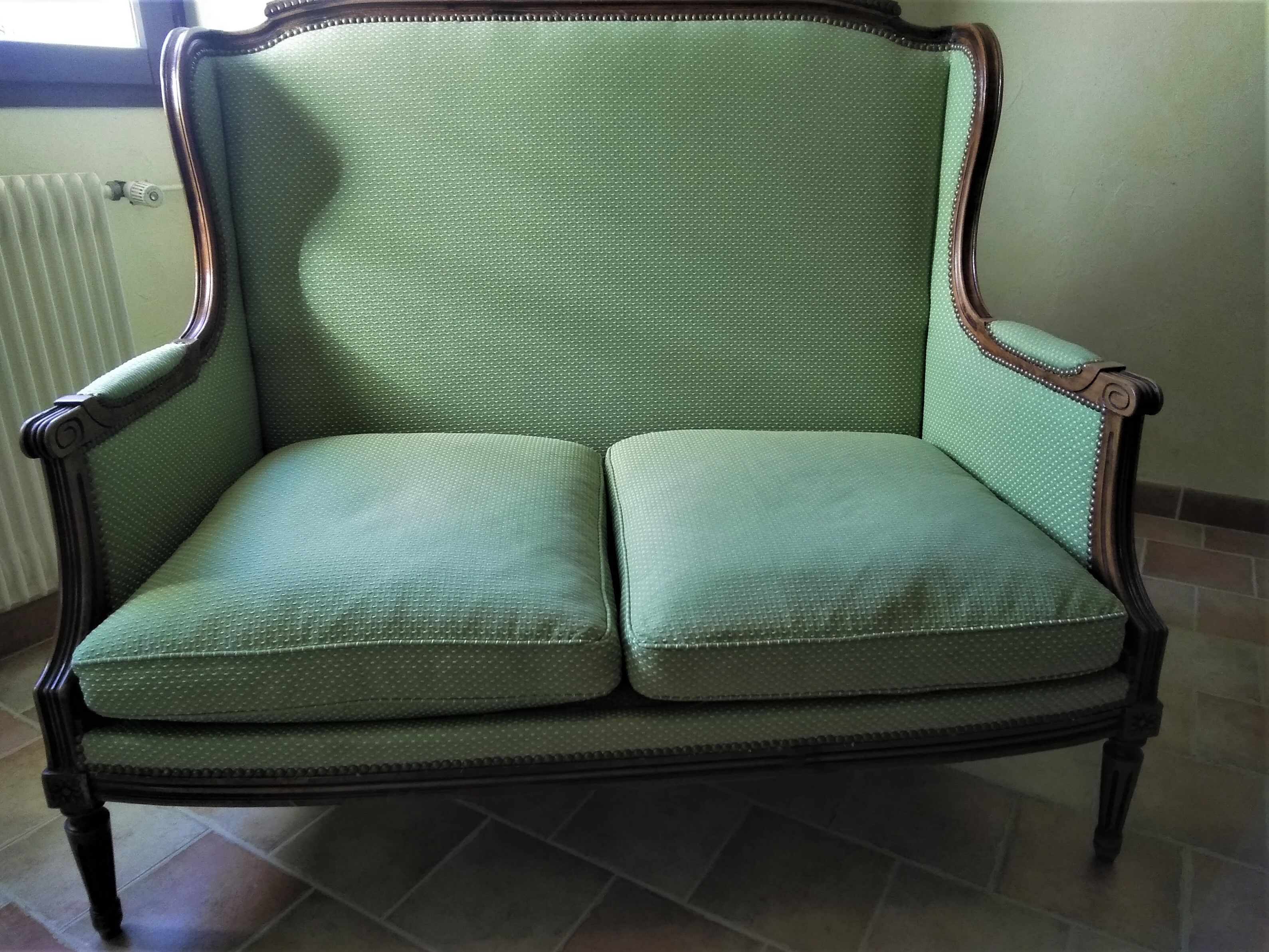 Canape louis XVI renovated