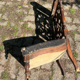 Prayer chair vintage oak