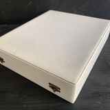 Silver plate and spoon, Orfèvrerie Saint Médard, Paris, 1950