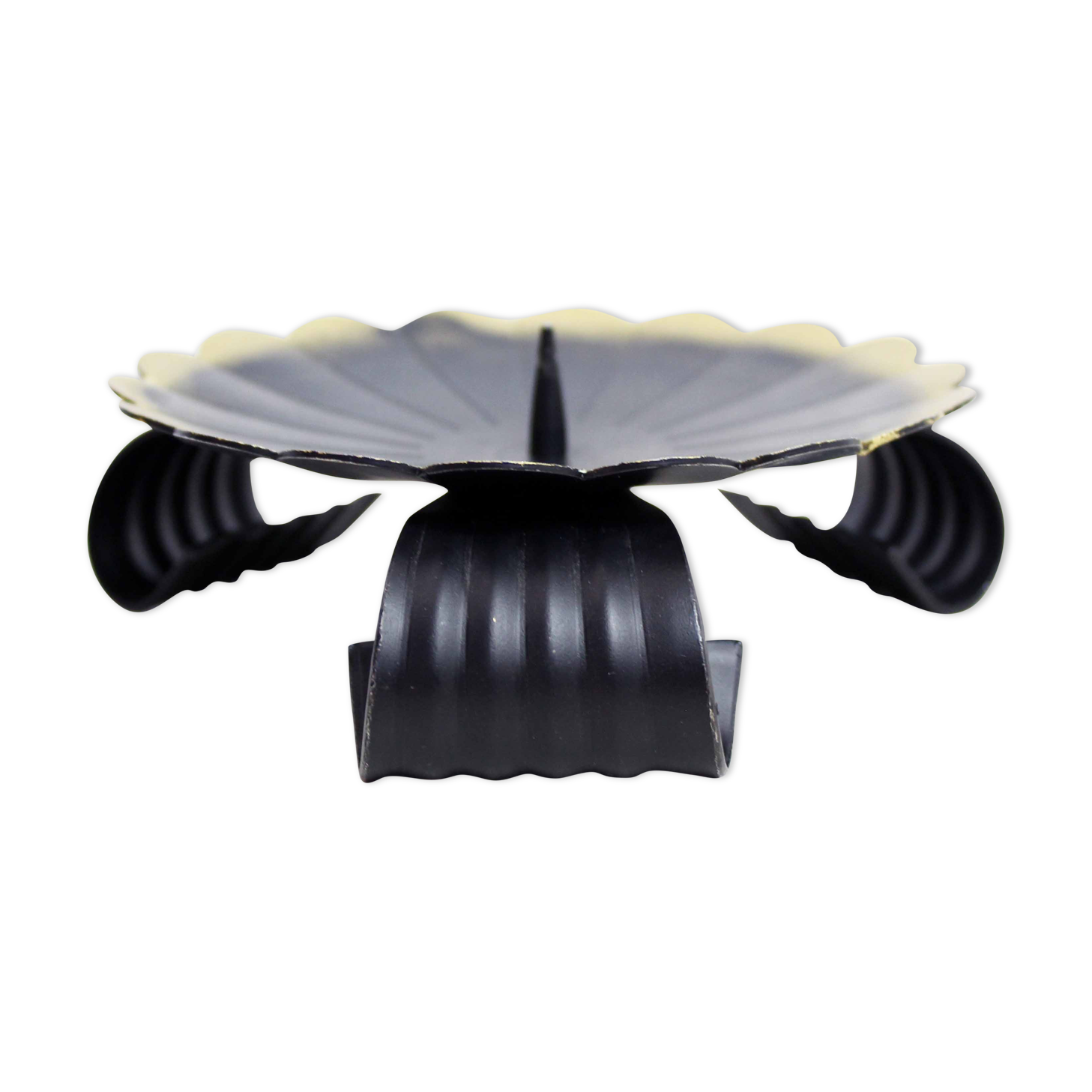 Vintage candlestick candle