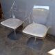 Pair of champagne chairs , Rausch