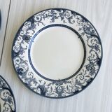 5 English plates