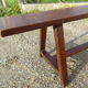 Oak farmhouse bench 200 cm