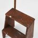 Industrial Wooden Stepladder, France ca. 1900