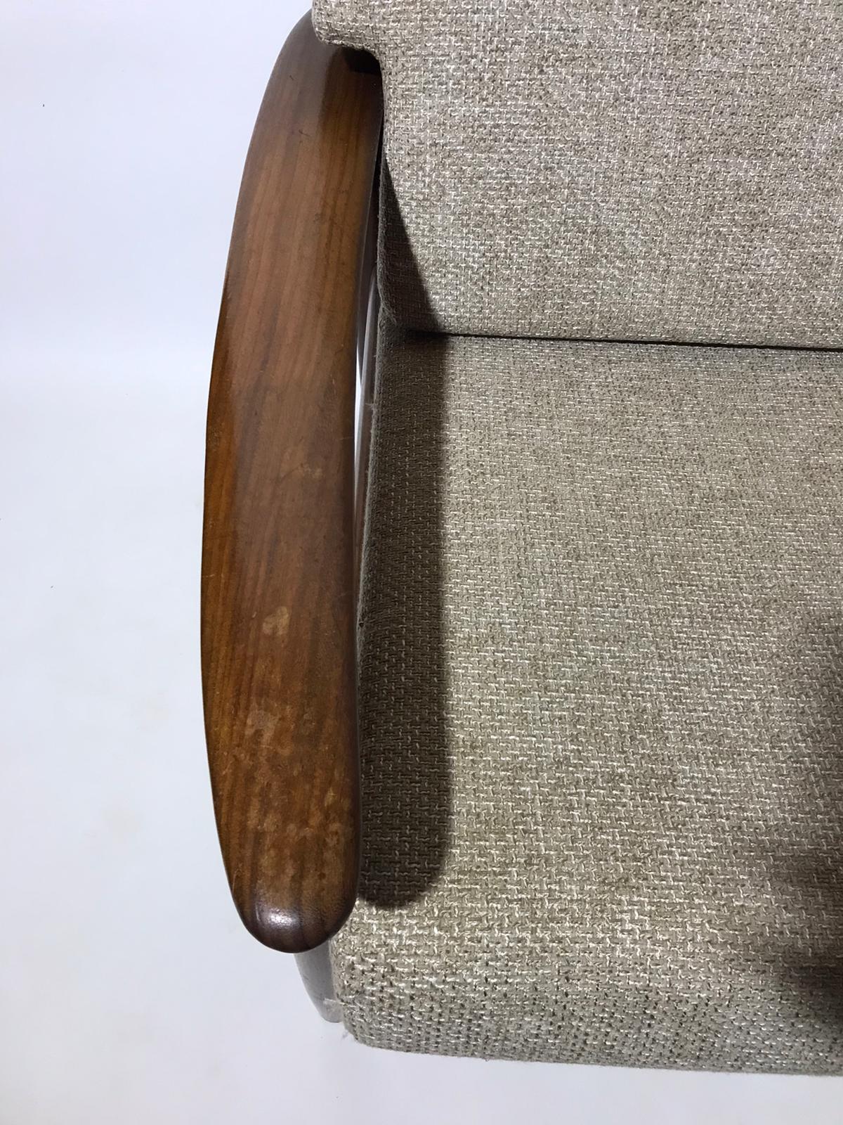 Scandinavian teak lounge set, 1960s