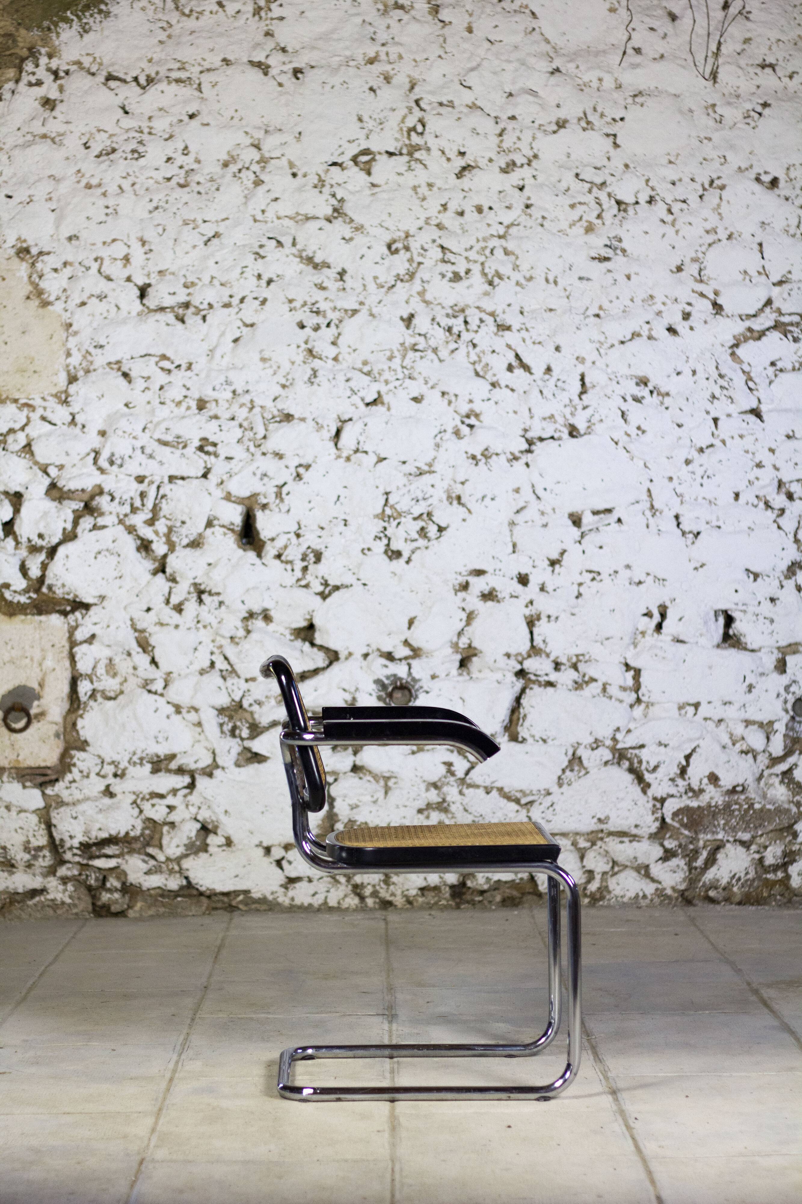 Cesca b64 armchair Marcel Breuer