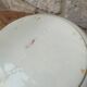 Ancien plat de service creux motif coq Saint Clément France