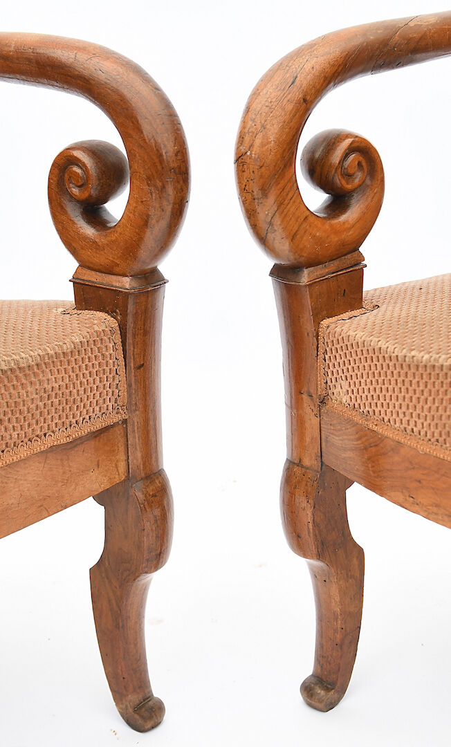 Pair of Dining Style Armchairs