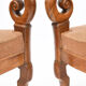 Paire de fauteuils style Restauration