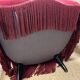 Pair of red toad theater armchairs