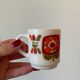 5 coffee cups Mobil 1972 designer Jean-Charles Meunier Editor Arcopal