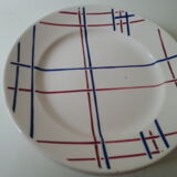 8 assiettes Badonviller