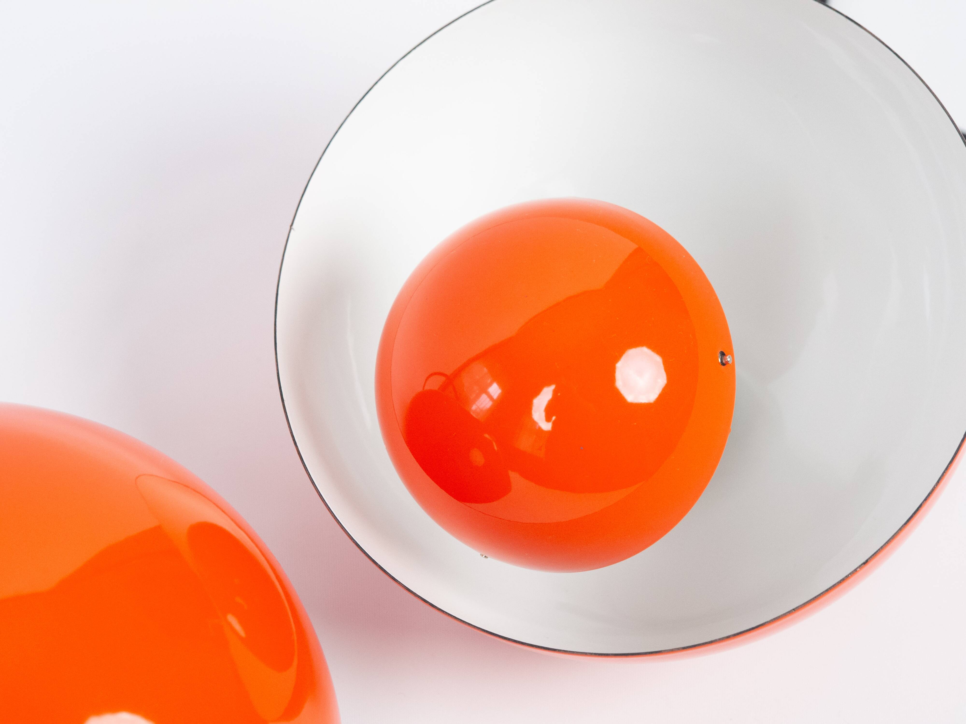 Paire de 2 suspensions vintage Flowerpot de Verner Panton, Louis Poulsen