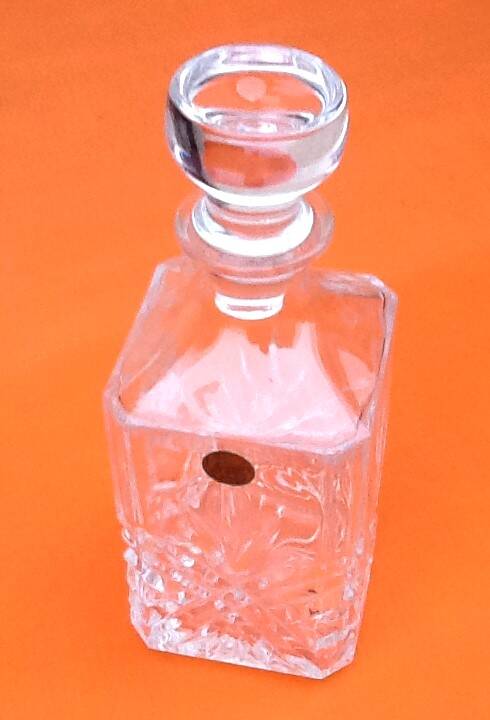 Whiskey decanter Cristal d'Arques France