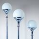 Set of Three Vintage Floor Lamps, Italian Design in the style of Artemide,