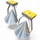2 plafonniers, appliques de style industriel