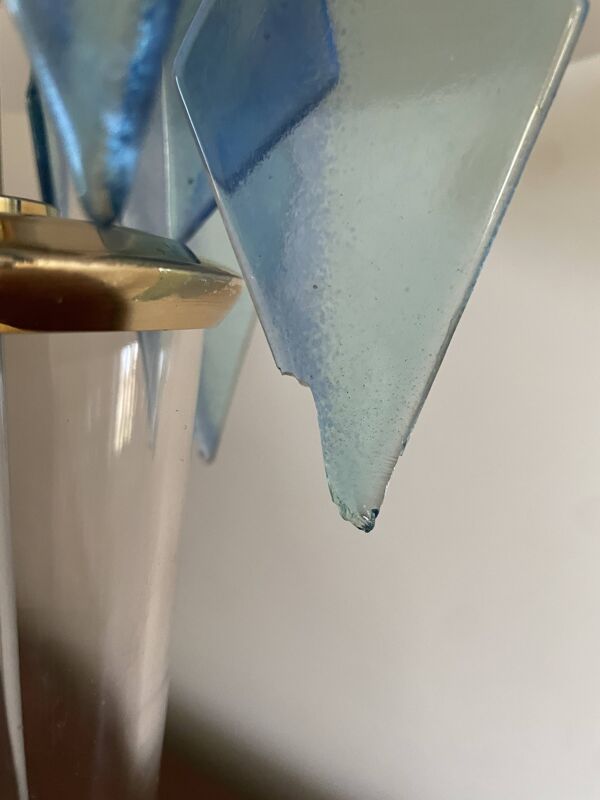 Lampe champignon Murano 1980