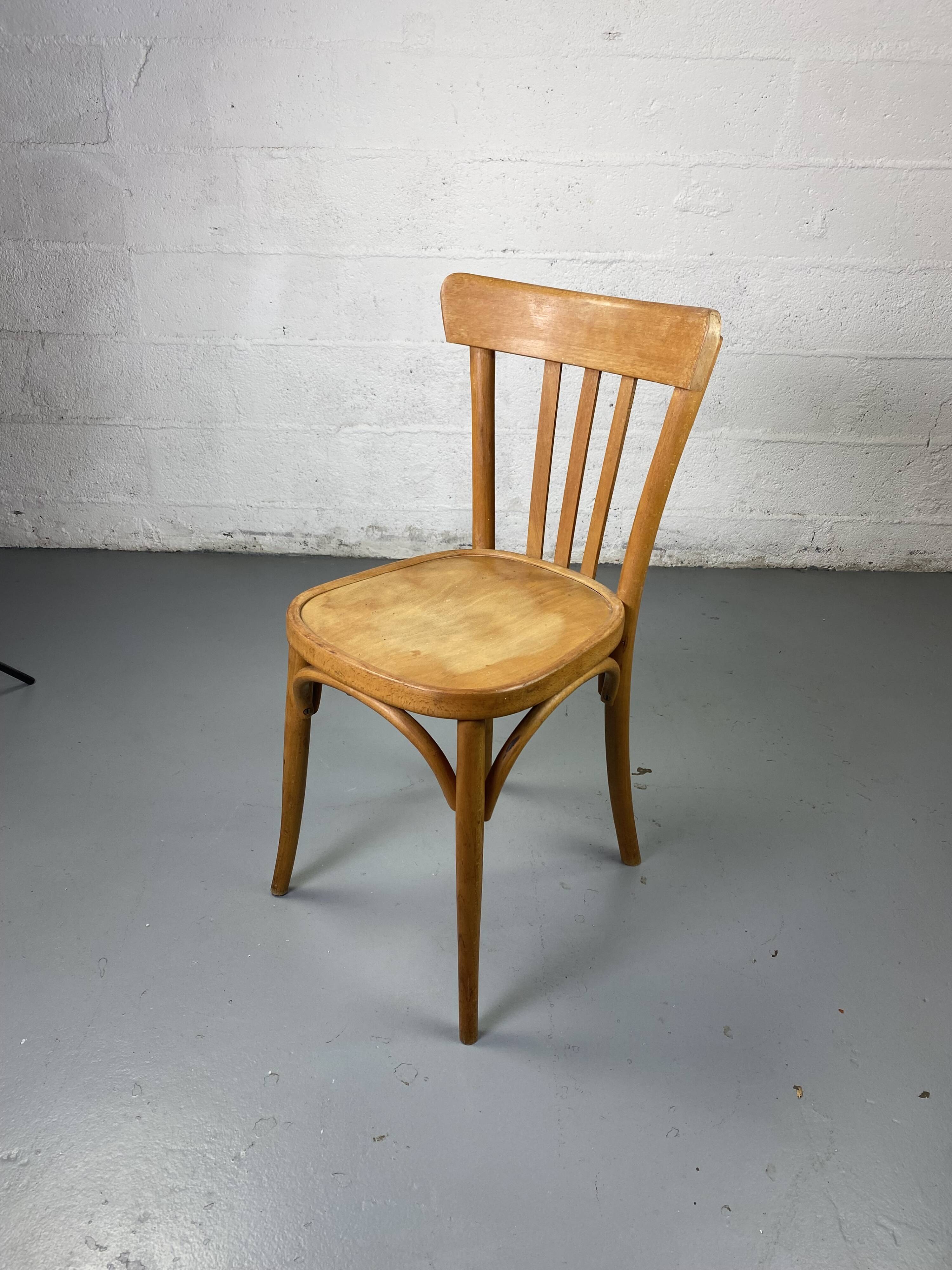 Wooden bistro chair