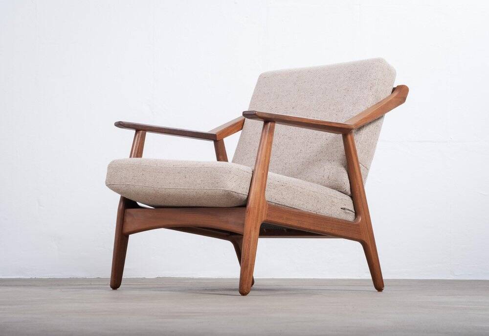 Fauteuils en teck par H. Brockmann-Petersen pour Randers Møbelfabrik, années 1960, ensemble de 2