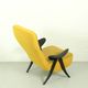 Theo Ruth pour les chaises Artifort Modèle 107 et 137 en Hallingdal Kvadrat.