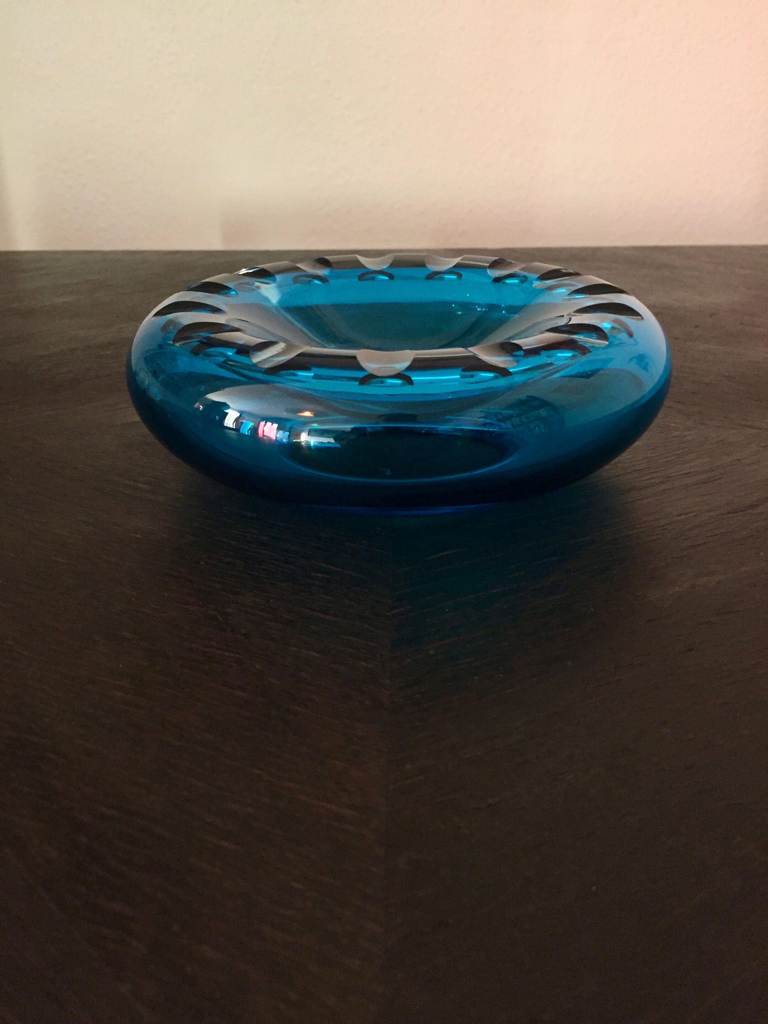 Cendrier en verre vintage Marc Newson