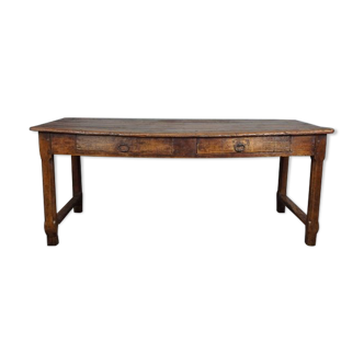 Antique French dining table, late 18th century