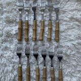 Bamboo cutlery set