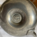 Hand port metal candle holder