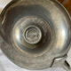 Hand port metal candle holder