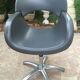 Fauteuil en skai Maletti