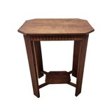 French Art Deco Side Table In Walnut, 1920/30s