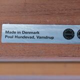 Danish design teak bedside table Poul Hundevad