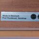 Danish design teak bedside table Poul Hundevad