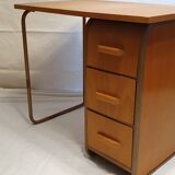Children's desk in wood and metal 1950