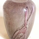 Vase signé La Rochère cristal Hauteur 25,8 cm