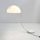Serpente Floor Lamp White by Elio Martinelli for Martinelli Luce, 1970