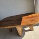 Immense solid teak table 2.10m x 1m