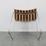 1980s Set of Six Scandinavian Teak Dining Chairs