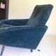 Armchair blue duck